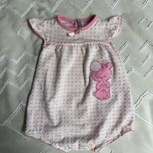 Healthtex Pink Baby Dress with Bow